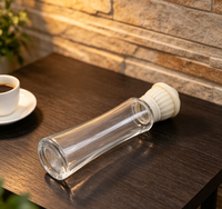 Vente en gros OEM – Flacon de parfum vide en verre transparent de 50 ml de haute qualité avec col serti et pulvérisateur à pompe pour emballage
