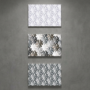 Carreaux muraux en céramique japonaise 3D noir et blanc 12x18 (300x450mm) finition mate pour intérieur et extérieur, type brique réfractaire, fournis par une usine chinoise - Product Image 4
