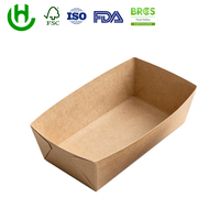 Caja de Embalaje de Papel Impresa Personalizada con Ventana para Sándwiches, Burritos, Comida Rápida para Llevar, Proveedor de Embalajes