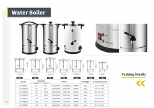 Khách sạn cung cấp mới điện trà cà phê urn Brew và giữ với khay nhỏ giọt cho phục vụ văn phòng nhà - Product Image 6