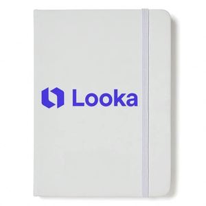 Cuaderno de Tapa Dura A5/A6 con Logotipo Personalizado, Colores Surtidos, 3.7in X 5.5in, 160 Páginas, Cuaderno Promocional de 80 Páginas para Trabajo - Product Image 4