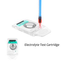 Cartouche de test Eaglenos pour analyseur d'électrolytes, machine d'analyse sanguine canine haute précision pour hôpitaux K+ Na+ Cl- ICa2+ IMg2+