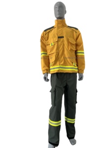 Combinaison de sécurité forestière pour pompiers forestiers, en Nomex, résistante aux flammes et à la chaleur, conforme à la norme EN469 - Product Image 1