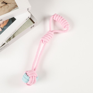 ของเล่นเคี้ยวสำหรับสัตว์เลี้ยง ของเล่นเชือกทนทานสำหรับลูกสุนัข ขนาด 1 85 กรัม 30 ซม. - Product Image 2