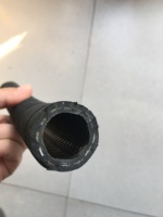 Manguera de Repuesto de Silicona EPDM Negra para Barrera de Tráfico de Agua, Corte Industrial, Combustible, Gas, Scomera