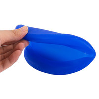 4 paquets de couvercles extensibles réutilisables en silicone pour le stockage des aliments Couvertures rondes de remplacement pour bocaux et bols alimentaires