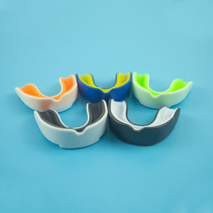 दोहरी परत खेल माउथगार्ड प्रीमियम मुंह गार्ड कस्टम सॉफ्ट एवा स्पोर्ट्स के लिए माउथगार्ड कस्टम सॉफ्ट एवा स्पोर्ट्स माउथगार्ड - Product Image 3