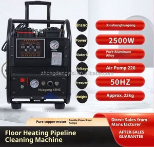 Machine de nettoyage de canalisations multifonctionnelle 2500W pour chauffage au sol, géothermique, à impulsions, à bombes à eau et à eau du robinet - Product Image 2