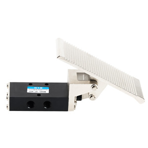 Stainless Steel Pneumatic Foot Valve St 402 Two <b>Position</b> Five Way Air Control Switch For Industrial Use - Product Image 1