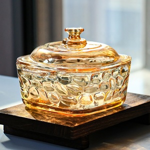 Tazón de Sopa de Vidrio de Borosilicato de Alta Calidad, Estilo Clásico, para Cocina y Hogar, con Tapa - Product Image 3