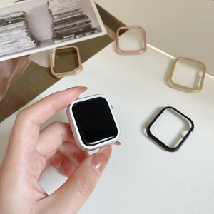 Coque en alliage d'<span class=keywords><strong>aluminium</strong></span> pour <span class=keywords><strong>Apple</strong></span> <span class=keywords><strong>Watch</strong></span> 4 5 6 <span class=keywords><strong>7</strong></span> 8 10 Smart <span class=keywords><strong>Watch</strong></span> Protector Cover Iwatch 41 44 45 46 Ultra 49mm Metal Frame Bumper - Product Image 3