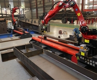 ZMDE New H Beam T Beam Brazo de robot de soldadura de 6 ejes con una carga de 6kg