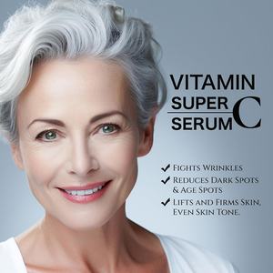 Suero de Vitamina C Super Concentrado de Marca Privada OEM para Reafirmar, Antienvejecimiento, con Péptidos y Niacinamida, Eficaz para Reducir Manchas de la Edad y Arrugas - Product Image 3