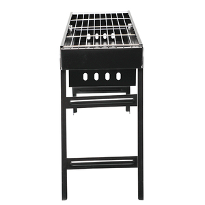 Bán buôn hình chữ nhật có thể gập lại xách tay sắt barbeque nướng Than Ngoài Trời - Product Image 2