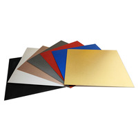 Cartes de visite en métal aluminium anodisé de couleur sablée, avec une bonne texture, processus CNC, conception personnalisée, bord arrondi, anodisation sur tous les côtés