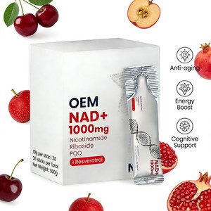 Suplemento Mitocóncico Antioxidante de Alta Absorción para Adultos, Etiqueta Privada, NAD+, Resveratrol, PQQ, Vitaminas en Paquetes Líquidos - Product Image 4