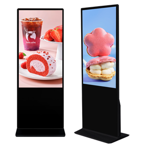 Kiosco Inteligente Digital <span class=keywords><strong>de</strong></span> 65 Pulgadas para Interiores, Pantalla Táctil Infrarroja <span class=keywords><strong>de</strong></span> 10 Puntos, LCD con Soporte <span class=keywords><strong>de</strong></span> Pie para Elevadores, Centros Comerciales y Salas <span class=keywords><strong>de</strong></span> Exposiciones - Product Image 1