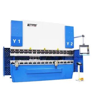 KRRASS MB8-400T 4000 cnc 시스템 고급 기술 DELEM 컨트롤러와 프레스 브레이크