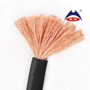 <span class=keywords><strong>Cable</strong></span> de soldadura de funda de goma con aislamiento de goma de 16mm, 25mm, 35mm, 50mm, 70mm, 95mm, 300/500V para máquina de soldar - Product Image 6