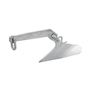 ANCLA DE ARADO GALVANIZADO EN CALIENTE MARINO 5Kg/11LB Anclajes de arado CQR Anclaje Barco Yate Barco Accesorios de hardware - Product Image 2