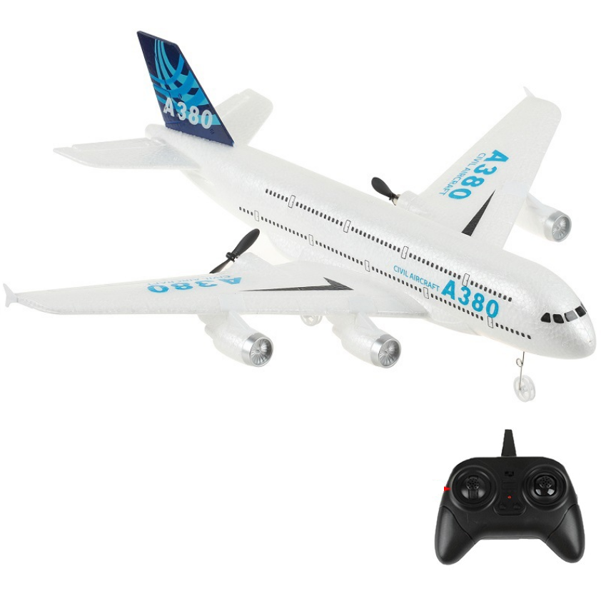 Лидер продаж, самолет-планер с дистанционным управлением A380, 2,4 ГГц