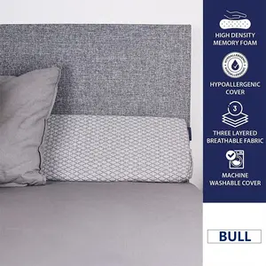 Relleno de colchón de cuña para cama, almohada para cabecero y relleno de huecos, almohada triangular, relleno entre tu cabecero y colchón