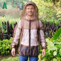 Sombrero con mosquitero personalizado, chaqueta antimosquitos, traje ligero antimosquitos para exteriores, ropa a prueba de mosquitos