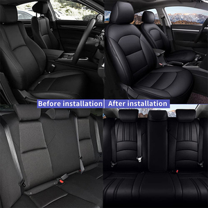 Impermeable automático cojines de asiento conjunto completo cubiertas de asiento de coche para 2018-2022 Honda Accord cuero Original de cubiertas de asiento de coche - Product Image 5