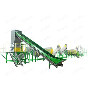 Trung Quốc Nhà sản xuất thiết kế chuyên nghiệp và công nghệ hoàn hảo nhựa HDPE Flakes rửa máy tái chế