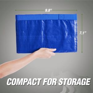 Heavy Duty Extra Large Moving <b>Bags</b> Durable Water and Puncture Resistant Winter Clothes Storage Totes for Moving <b>Bag</b> - Product Image 6
