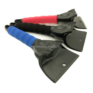 9.8 "các loại màu sắc mềm Grip nhựa mùa đông bên ngoài Phụ Kiện Xe Hơi công cụ tuyết Remover xẻng xe <span class=keywords><strong>Ice</strong></span> <span class=keywords><strong>scraper</strong></span> cho kính chắn gió - Product Image 6