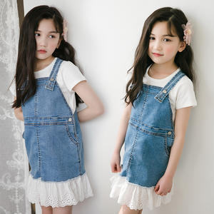 Nouvelle robe tutu en jean moderne pour filles, style princesse, pour enfants, achat direct auprès d'un fournisseur chinois - Product Image 2
