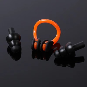Greatbuy-clips de silicona blanda <span class=keywords><strong>para</strong></span> la nariz, 2 <span class=keywords><strong>tapones</strong></span> <span class=keywords><strong>para</strong></span> <span class=keywords><strong>los</strong></span> oídos impermeables con tapón <span class=keywords><strong>para</strong></span> la nariz <span class=keywords><strong>para</strong></span> nadar - Product Image 6