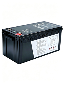 Batterie solaire au lithium LiFePO4 de qualité A 24V 100Ah 200Ah 300Ah avec BMS IP54 certifiée CE UN38.3 pour le stockage d'énergie domestique - Product Image 1