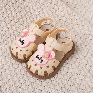 <span class=keywords><strong>Sandales</strong></span> d'été pour filles, mignonnes, respirantes, antidérapantes, chaussures pour enfants, <span class=keywords><strong>sandales</strong></span> de plage confortables à semelles souples pour tout-petits - Product Image 2