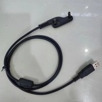 Cable de programación USB Walkie Talkie y Cable de carga para Vertax VX824 VX921 VXD720 Cable de programa de radios