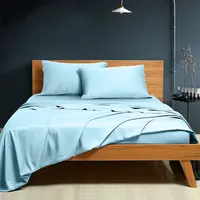 Bed Sheet 100%Bamboo Bed Sheet Bedsheet Queen Cooling Bedding Set