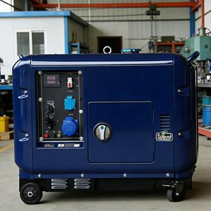 เครื่องกำเนิดไฟฟ้าดีเซลแบบพกพาโครงเปิดเสียงเบาทั้งหมดเป็นทองแดง 20KVA แรงดันไฟฟ้าหลายระดับ พร้อมระบบ ATS สำหรับบ้าน แคมป์ปิ้ง ฟาร์ม และแหล่งจ่ายไฟฉุกเฉิน - Product Image 1