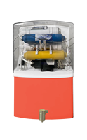 Système de filtration d'eau sous évier par osmose inverse, 5 étapes de filtration, auto-nettoyant, auto-vidange, 75 GPD, usage domestique