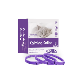 Paquete de 3 Collares Calmantes de Lujo para Gatos y Gatitos, Collar Antiladridos para Perros Hecho de Goma - Product Image 1