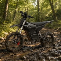 Moto tout-terrain électrique M7 pour adultes, 60V 2000W 72V 2200W, transmission directe, 80 km/h, batterie au lithium, freins à disque hydrauliques