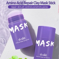 MLB Cosmétique OEM ODM original aloe sans pores magique nettoyant en profondeur nettoyage du visage thé vert argile masque bâton