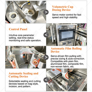 Máquina <span class=keywords><strong>de</strong></span> Llenado y Empaquetado Vertical Automática MY para Azúcar <span class=keywords><strong>de</strong></span> 5 <span class=keywords><strong>Gramos</strong></span> - Precio - Product Image 4