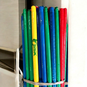 Vietnam Wooden Broom Stick Making <b>Machine</b> with PVC Broom Head and Soft Bristles Portable Design for Toilet Household <b>Cleaning</b> - Product Image 4
