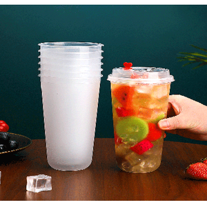 Bubble Tea Cup Met Logo U Vorm Matte Aangepaste Clear Top Oem Muur Stijl Verpakking Thee Afmetingen Stuks Kleur Feature hub - Product Image 6