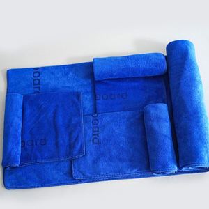 Serviette de sport et de musculation personnalisée avec logo, couleur unie, tricotée, absorbant la transpiration, séchage rapide, écologique - Product Image 3