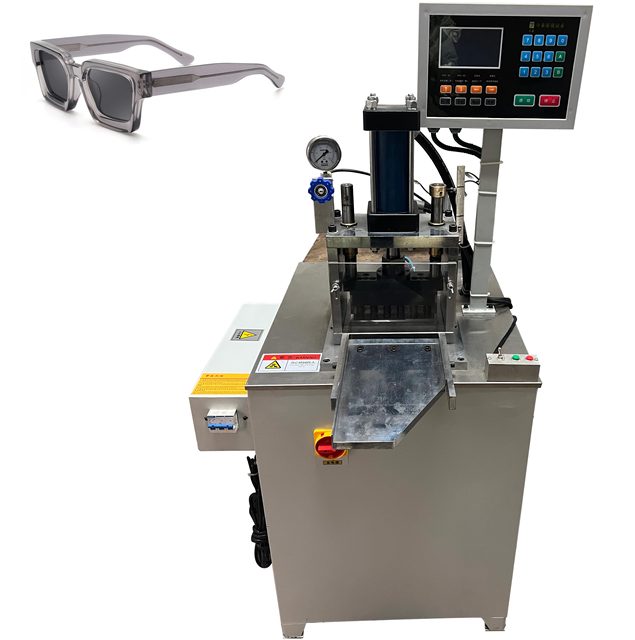 Factory Customization High Quality Hot Sale Eyeglasses Frame Manufacturing Machinery Hydraulic Acetate Eyewear Cutting Machine