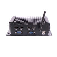 PC Industrial con Inteligencia Artificial, Intel Core I3/i5/i7 de 4.ª a 11.ª Generación, DDR4 SO-DIMM 16GB, 6COM RS232, Doble LAN Gigabit, DC12V, en Stock