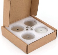 RASANTEK BNC Kit de pieds d'isolation pour haut-parleur de vélo électrique, amplificateur, lecteur CD/DVD, modèle RSP-01