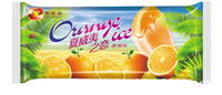 Clear Heat Seal Security Ecofriendly Yogurt Food Zipper Freezing Pouch Plastic Ice Cream for Popsicle